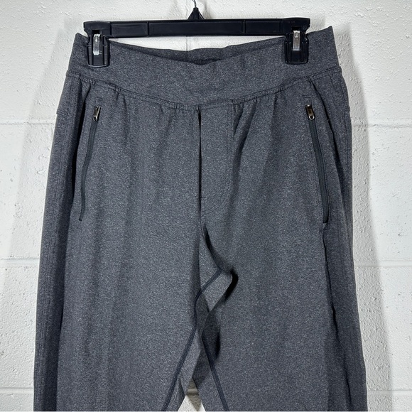 Lululemon Discipline Pant Sweatpants Men's Medium Gray Straight Leg Drawstring - Picture 3 of 10